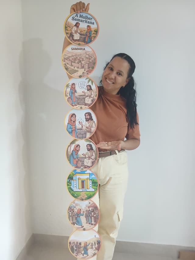 RECURSO VISUAL A MULHER SAMARITANA